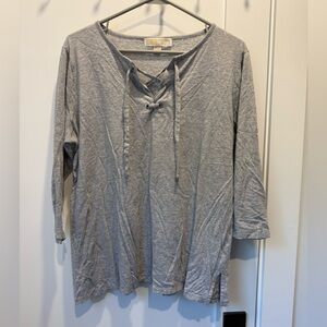 Michael Michael Kors lace up top